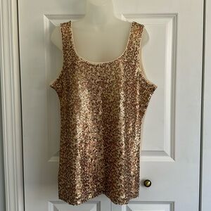 Banana Republic Sequined camisole top